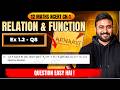 Ex 1.2 Question 8 Solved in 5 Minutes | Class 12 Maths Relations & Functions