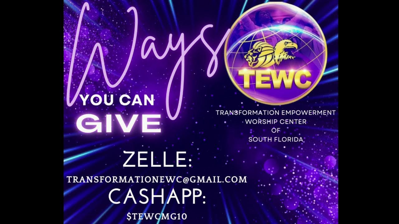 TEWC 1-25-26 Apostle, Dr. TD McNutt, Senior Pastor