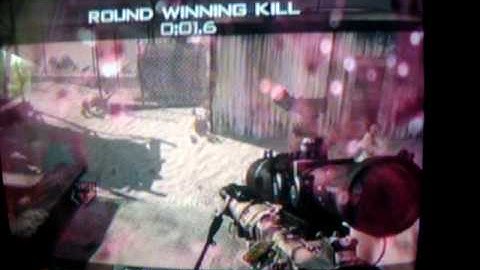 MW2 360 quick scope Game winning kill cam