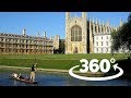 360° Cambridge Punting Tour in 4K