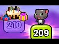 МОЙ ГОВОРЯЩИЙ ТОМ 210 УРОВНЯ - MY TALKING TOM 210 LEVEL