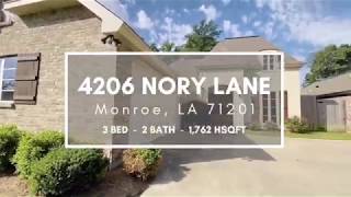 4206 Nory Lane Monroe LA 71201