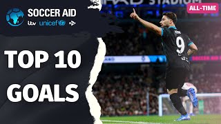 Top 10 Goals of All Time | Soccer Aid