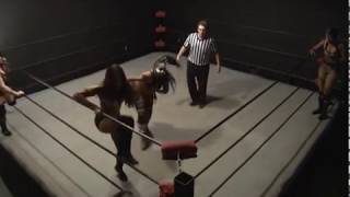 Match Preview Mickie Knuckles & Nina Monet Vs. Kaci Lennox & Robyn Reid Girl Fight 21