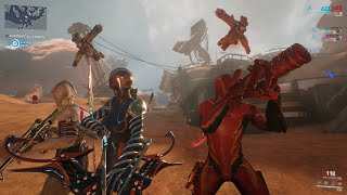 WARFRAME mars mission AUGUSTUS excavation mission full gameplay walkthrough 2020