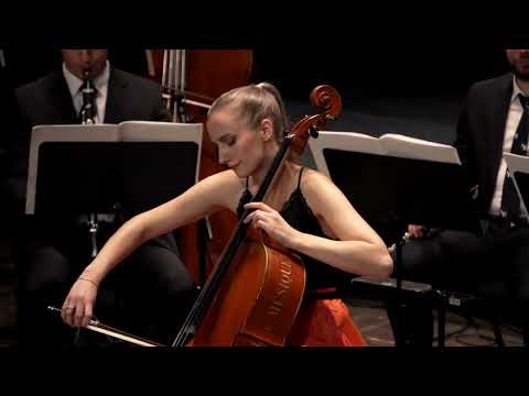 Gulda Cello Concerto 2nd Movement (Margarita Balanas and Latvian Radio Big Band)