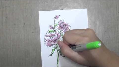 Unity Quick Tip -  Bloom copic coloring