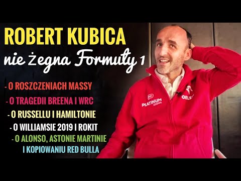 Robert Kubica: Nie pożegnałem się z F1! Craig Breen był... O Russellu, Williamsie 2019 i Alonso 2023