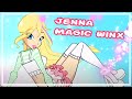 Winx club oc jenna magic winx transformation shynix club