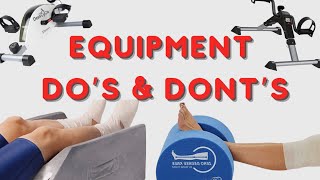 Equipment Do’s And Don’t’s After Knee Replacement