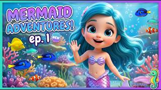 Full Luna the Little Mermaid Sings a Magical Ocean Song! 🌊✨ | Kids Cartoon Update