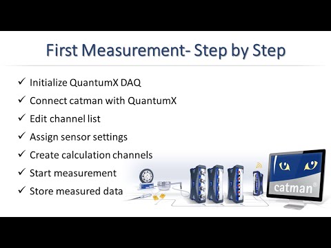 First Measurement in catman Step by Step
