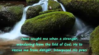 Video thumbnail of "Come Thou Fount Of Every Blessing- Chris Rice-Lyrics"
