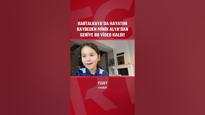 Bolu’daki Yangın Faciasında Hayatını Kaybeden Küçük Alya’dan Yürek Burkan Video #shorts