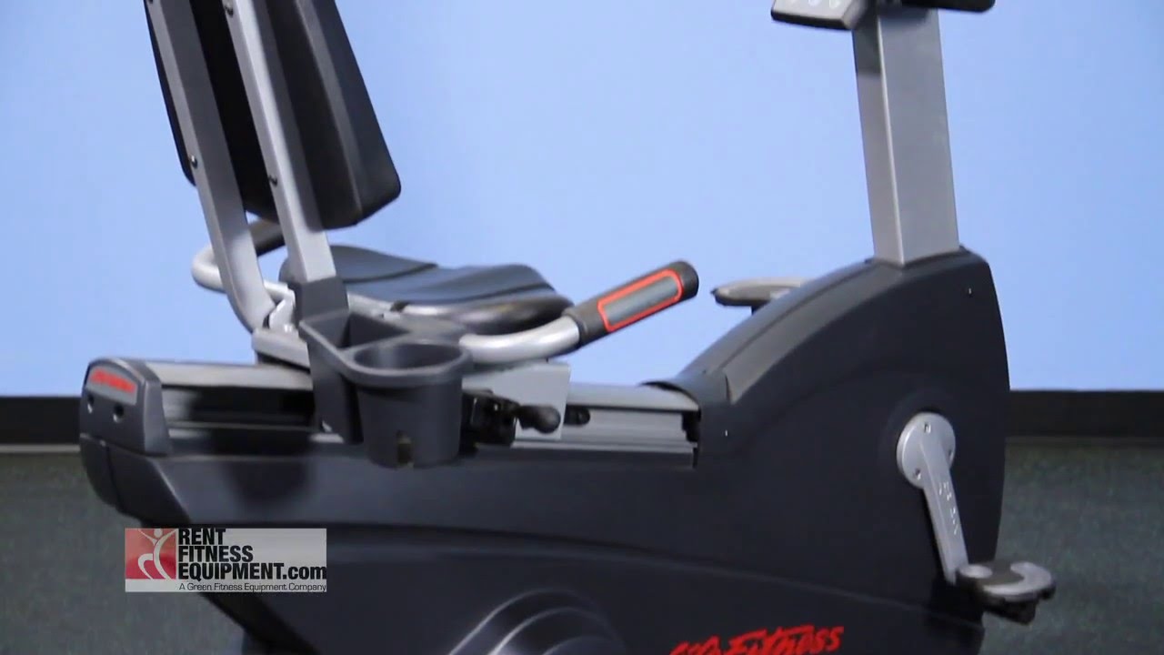 Life Fitness 9500NG Recumbent Bike RENT YouTube