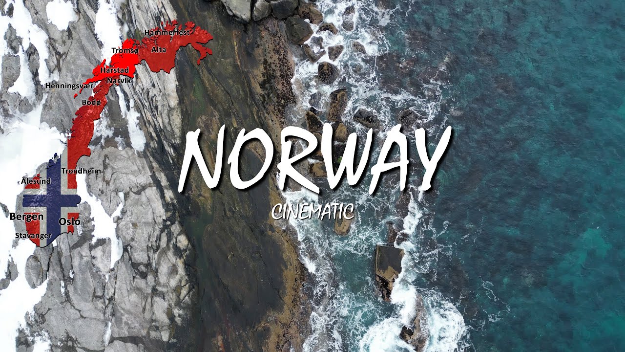 Norway - Aerial cinematic video in 4K