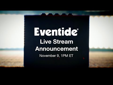 New Eventide H90 Pedal: Live Stream Announcement