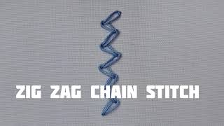 Learn How to Do an Embroidery Zig Zag Chain Stitch Net Worth