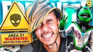 REACCIONANDO al ÁREA 51 de FORTNITE - TheGrefg