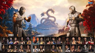 Mortal Kombat 1 Smoke Code Name (Sub-Zero Announcer)