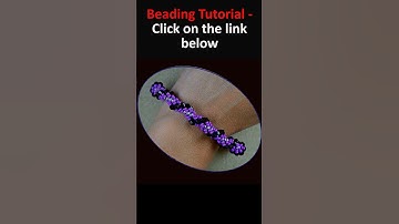 Easy Spiral Bracelet - Tutorial  #seedbeadsbracelet  #beadingtutorials #diy #beading #spiralbracelet