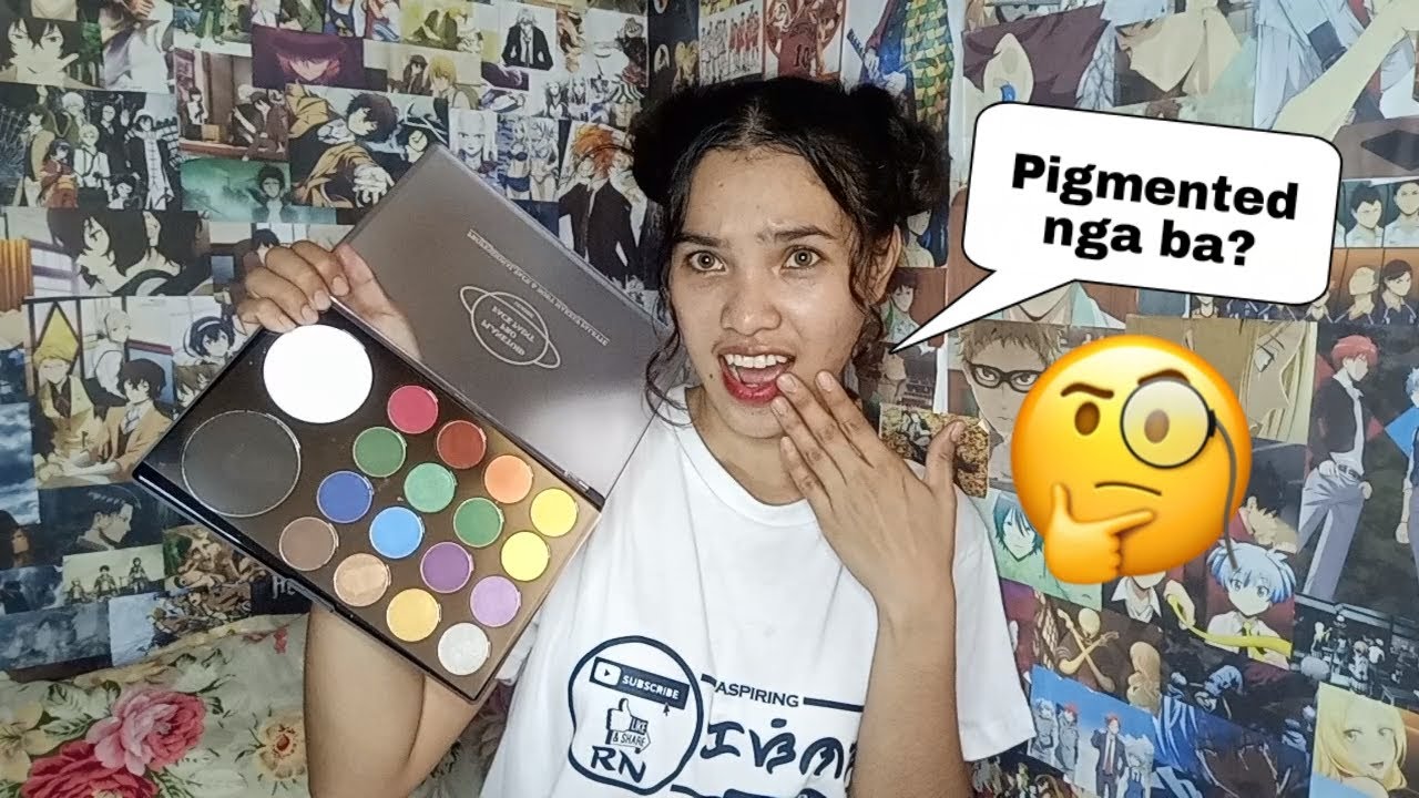 ATHENA PAINTING PALETTE UCANBE try on and quick review [Vin Buan] 