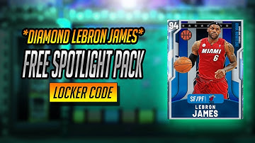 *100% GUARANTEED* FREE SPOTLIGHT PACK LOCKER CODE AND PACK OPENING!! CHANCE AT DIAMOND LeBRON JAMES!