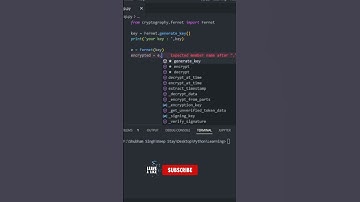 #short trick to encrypt massage in python #developers