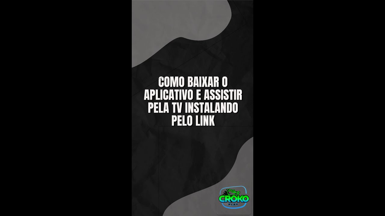 Croko Como usar a Croko Play na TV com LINK - YouTube