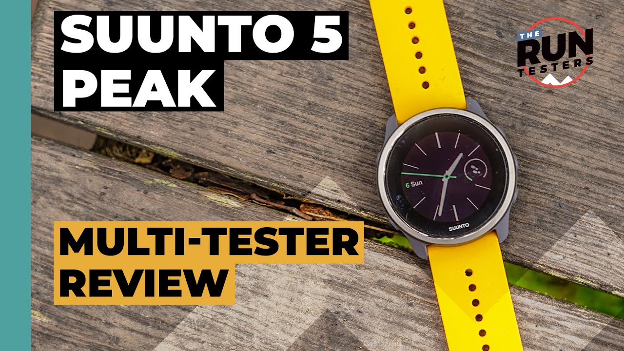 Suunto 5 Peak Multi-tester Review  A nice looking GPS watch that's lacking  in smarts 