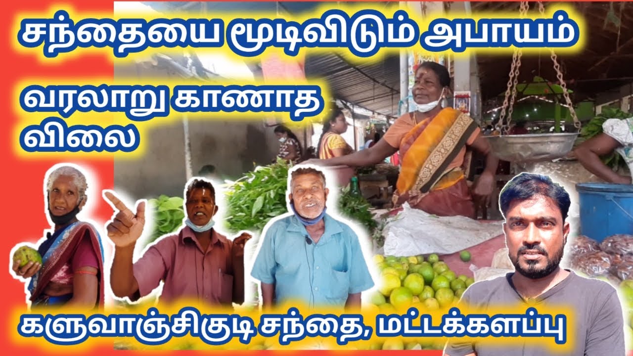 மட்டக்களப்பு களுவாஞ்சிகுடி சந்தை | Kaluwanchikudy market | tamil unlocker