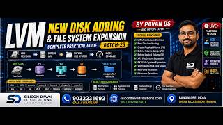 LVM New disk adding and File system expansion BATCH-23