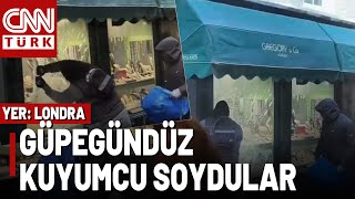 Herkes İzledi, Onlar Soydu Londrada Film Gibi Kuyumcu Soygunu