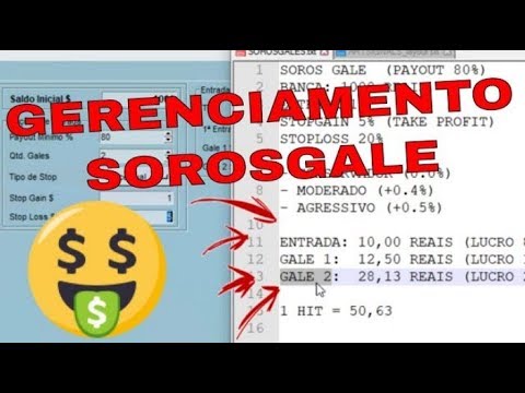 🤖 ArtSignalPLAY 💥 STOPGAIN e STOPLOSS no SOROSGALE… COMO USAR? 💥Robô Automatizador💣#ArtSignal