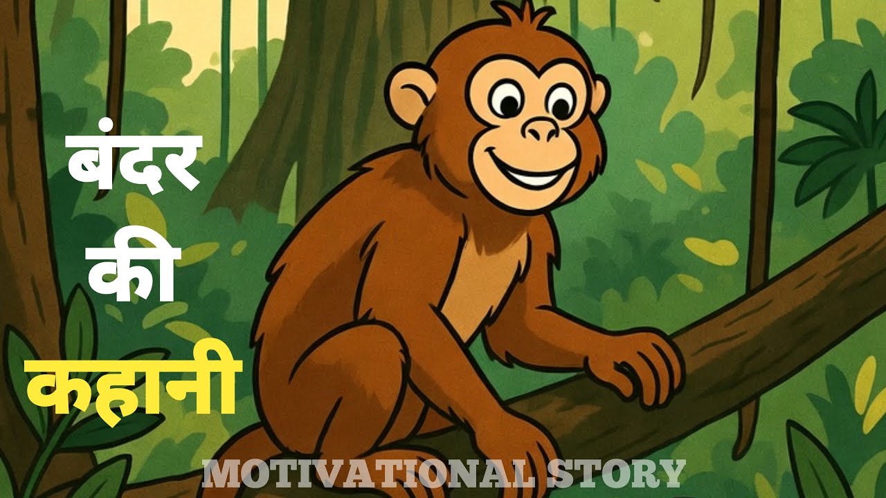 बंदर की कहानी💯✅ (Bandar ki kahaani).. 
