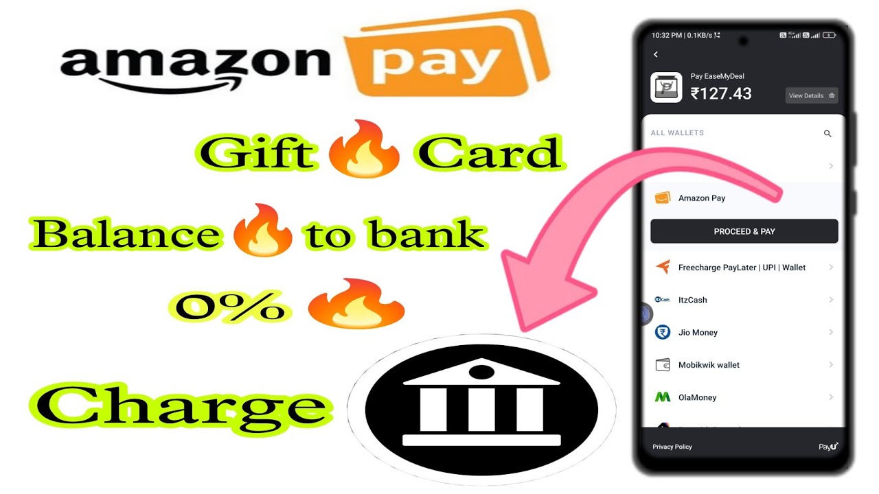 🔴 Live Proof😱Amazon Pay Gift Card to Bank how to Lazypay to bank