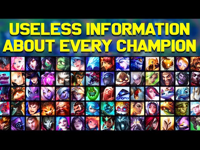 LoL: Learn every champion in 15 seconds each