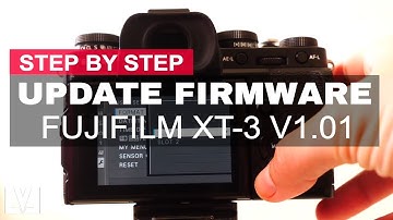 How to update Fujifilm XT-3