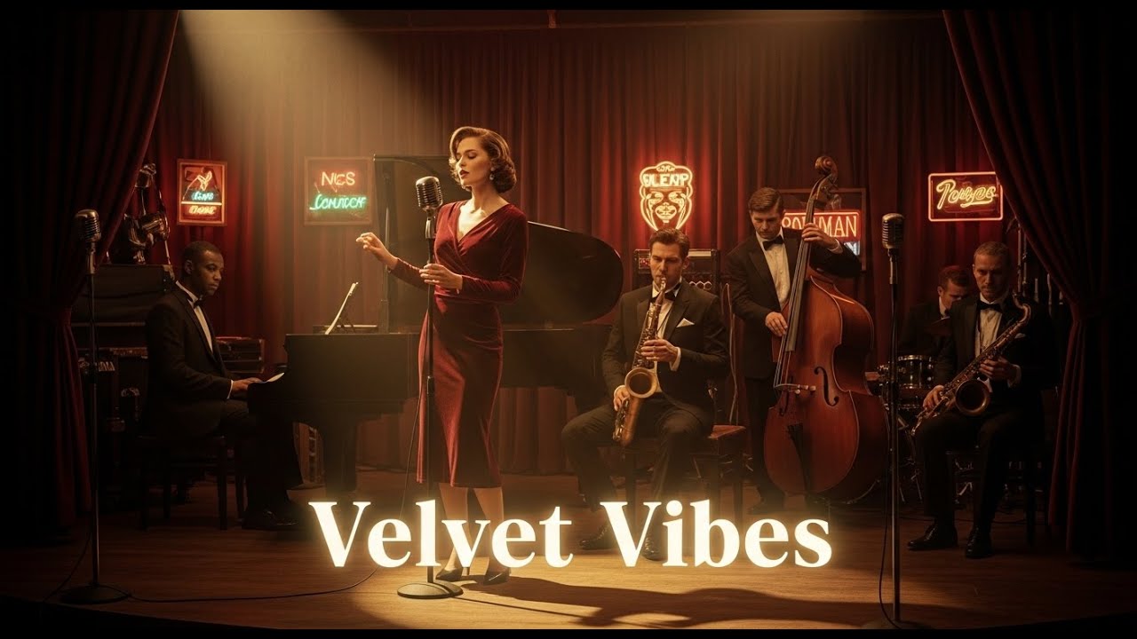 Smooth Jazz Vintage 80s Night Vibe  Sax Piano  Vinyl Texture