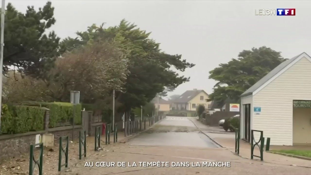 Tempête Ciaran : au cœur de la tempête dans la Manche