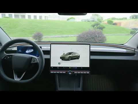 Saunyoto Installation Demo – Multi Function Center Console Button for Tesla Model 3Y