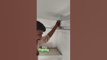 gypsum falsiling freming work #gypsum falsiling freming work #shorts #shortvideo