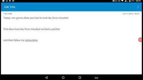 How to hack sky force reloaded with lucky patcher