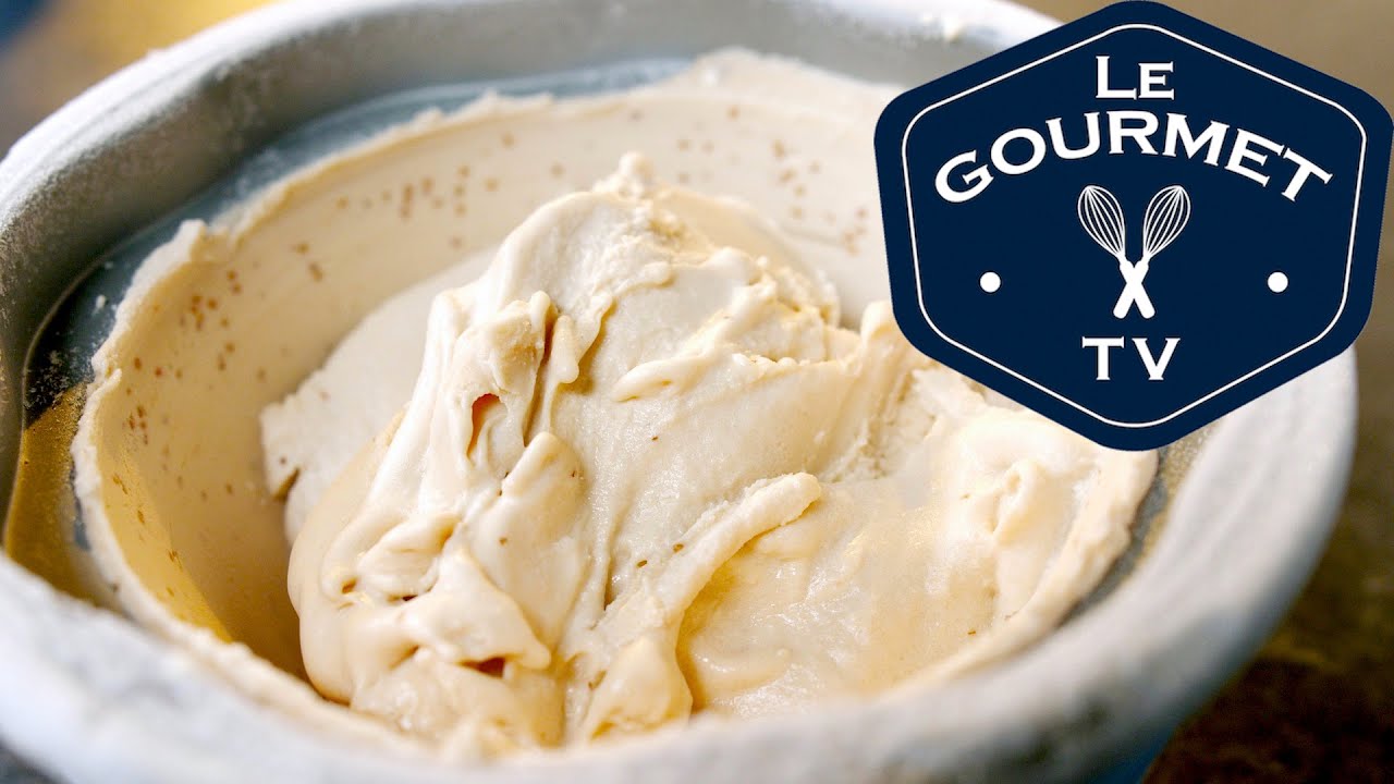 NoCook Strawberry Jam Ice Cream Recipe YouTube