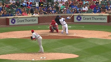 PHI@CHC: Russell narrows deficit with a two-run shot