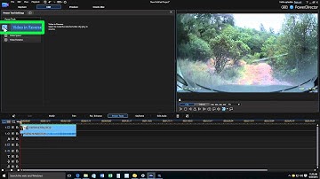 How to reverse a clip in PowerDirector
