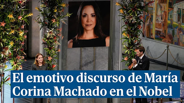 El emocionante discurso de María Corina Machado en voz de su hija para recoger el Nobel de la Paz
