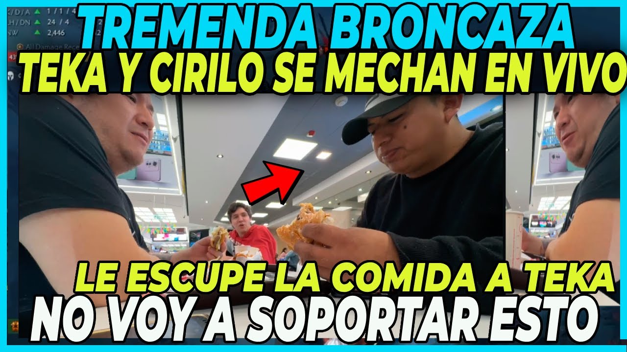 🔥TREMENDA BRONCAZA🔥KINGTEKA NO LO SOPORTA MAS PARCHA A CIRILO POR PASARSE DE LA RAYA