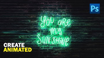 How To Make Simple Animated GIF in Photoshop | Color Changing GIF Tutorial