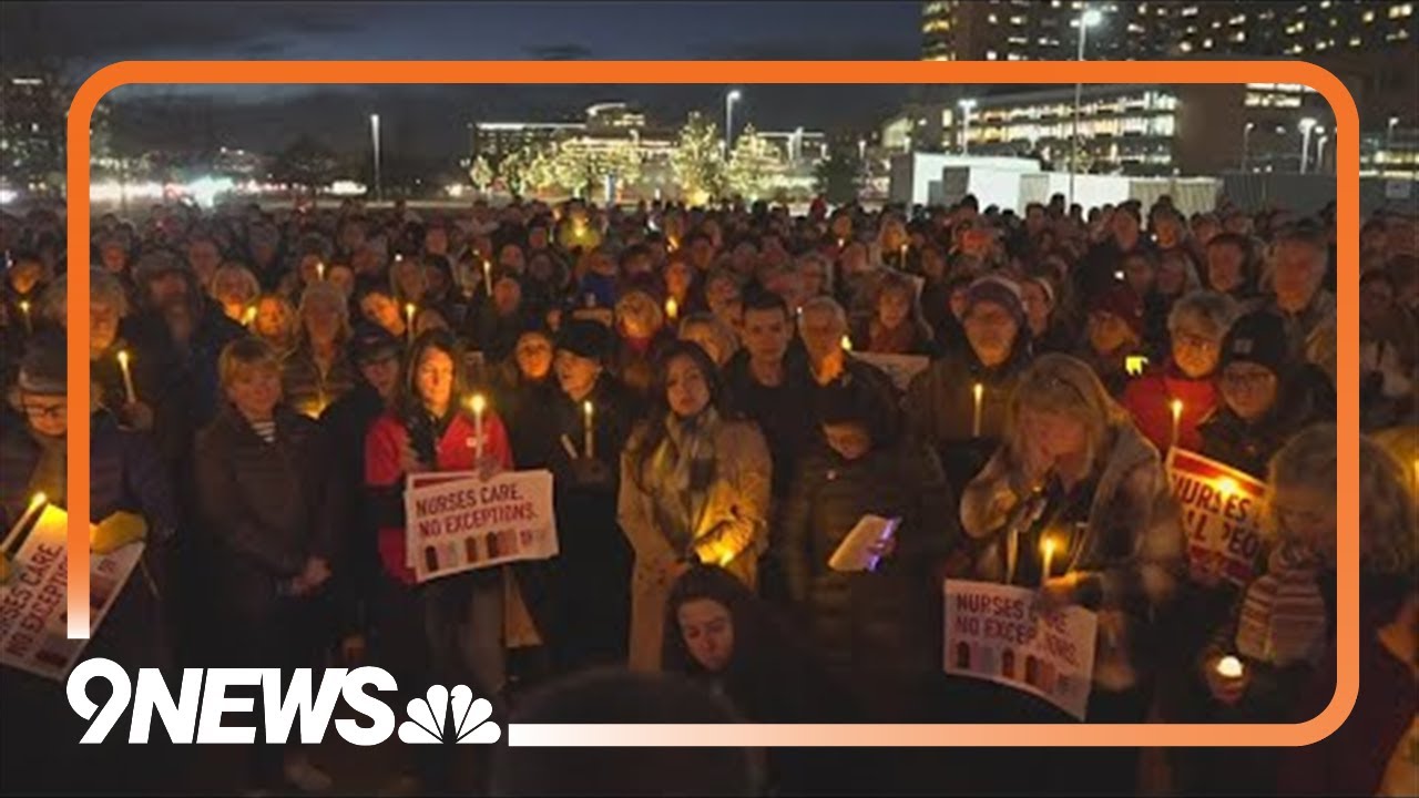 VA nurses hold vigil for Alex Pretti in Aurora